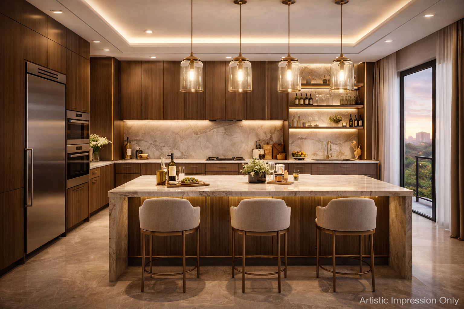 Codename King Life Modern Kitchen – Designer Interiors